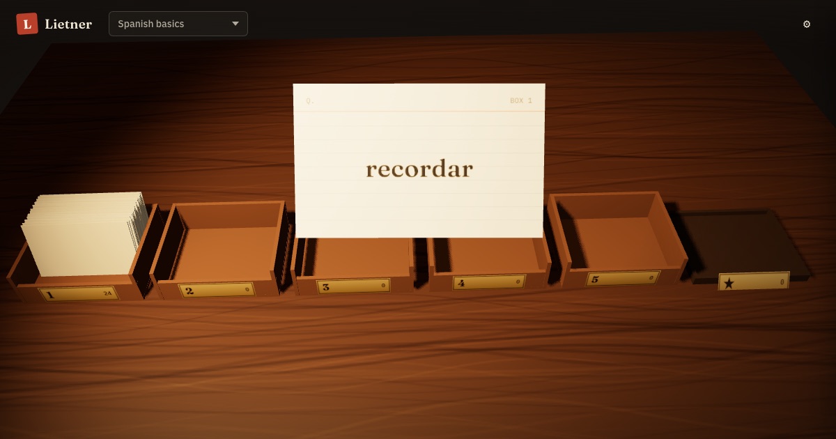 I built a flashcard app while procrastinating on my studies. It's free, forever, no ads